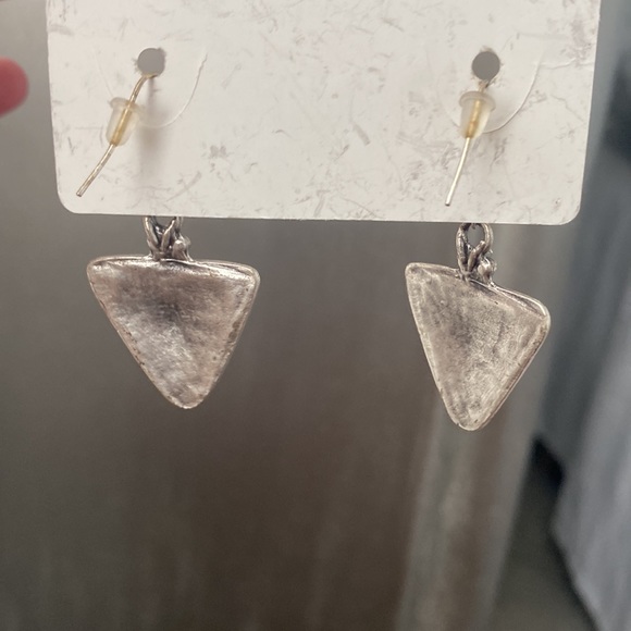 Silver Lalou Earrings OS NWT - Picture 3 of 5